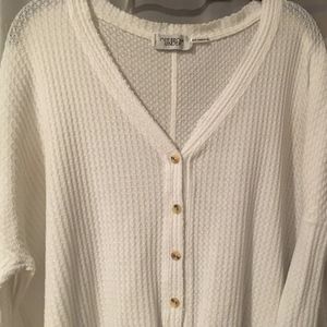 Urban Outfitters Waffle Henley